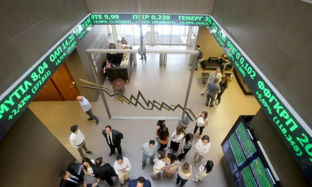 Σε πτωτική τροχιά κινείται το Χρηματιστήριο Αθηνών